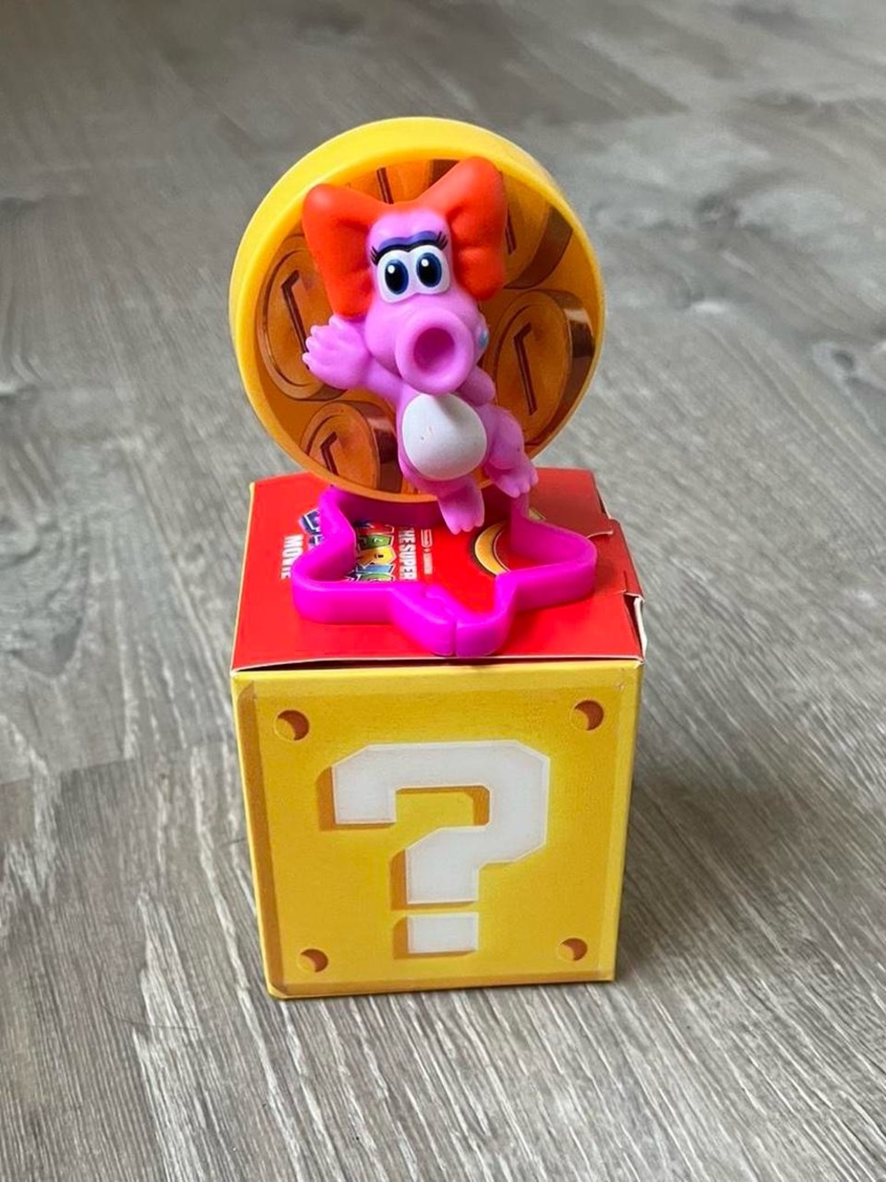 McDonalds 2026 Super Mario Galaxy Happy Meal Toy #9 Birdo